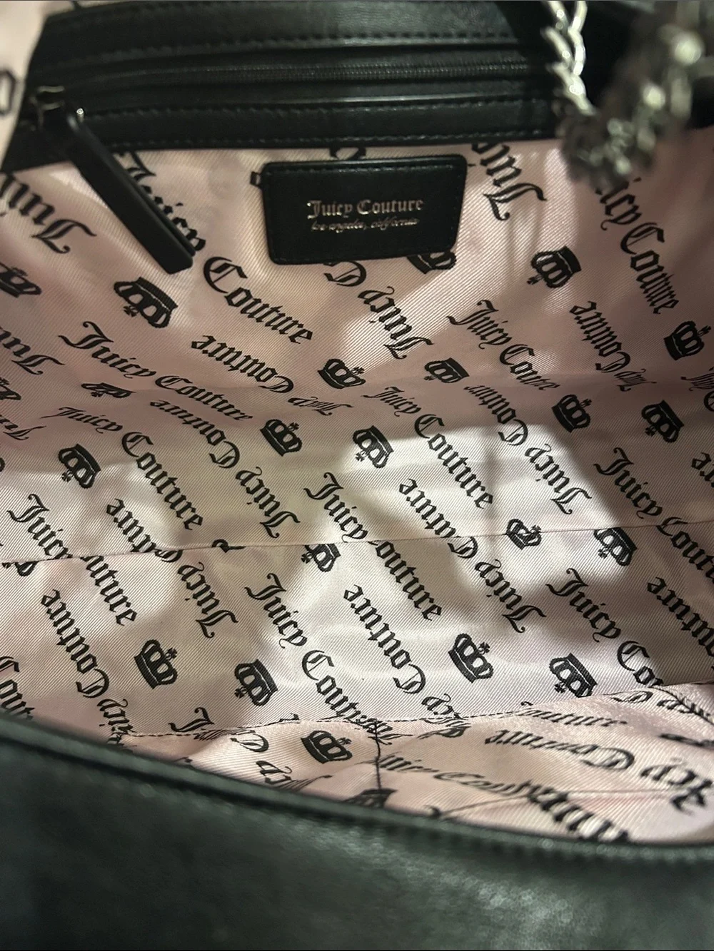 Juicy Couture Exclusive (NWT) Royal Crest Hobo Bag